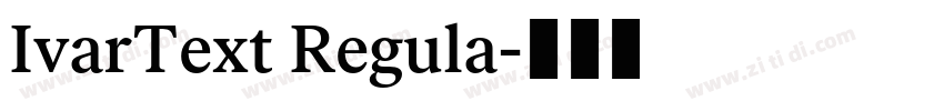 IvarText Regula字体转换 IvarText Regula字体转换